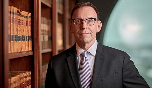 Cooley President and Dean James McGrath